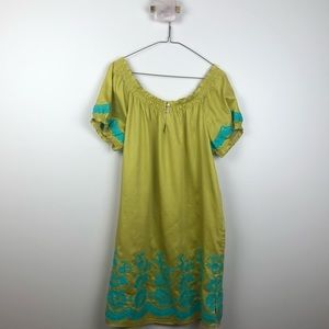 Ivy Jane | Off the Shoulder Embroidered Dress